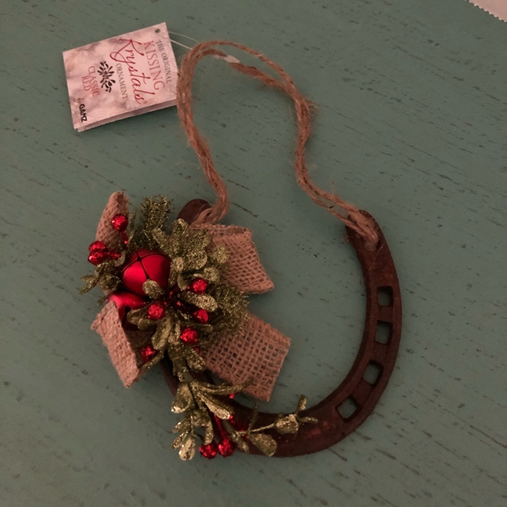 Rustic Horseshoe Ornament*Sold*